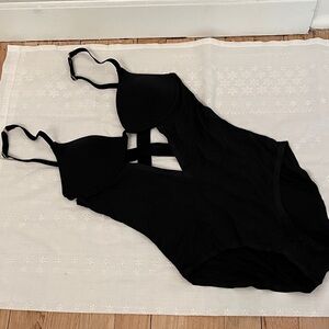 Black strappy Real Lingerie from oh la la Cheri